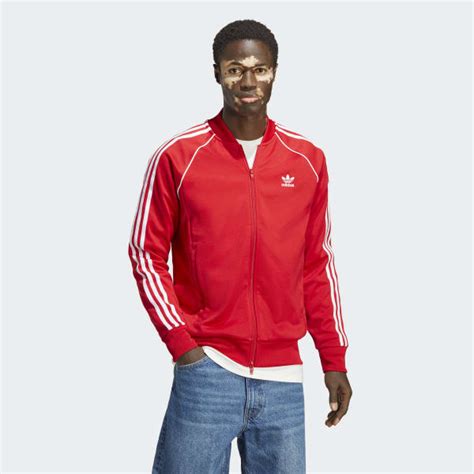 adidas sst jacke herren rot|adicolor Classics SST Originals Jacke .